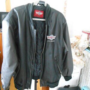 NATIONAL STREET MACHINE CLUB LEATHER JACKET-MEN'S SIZE XL